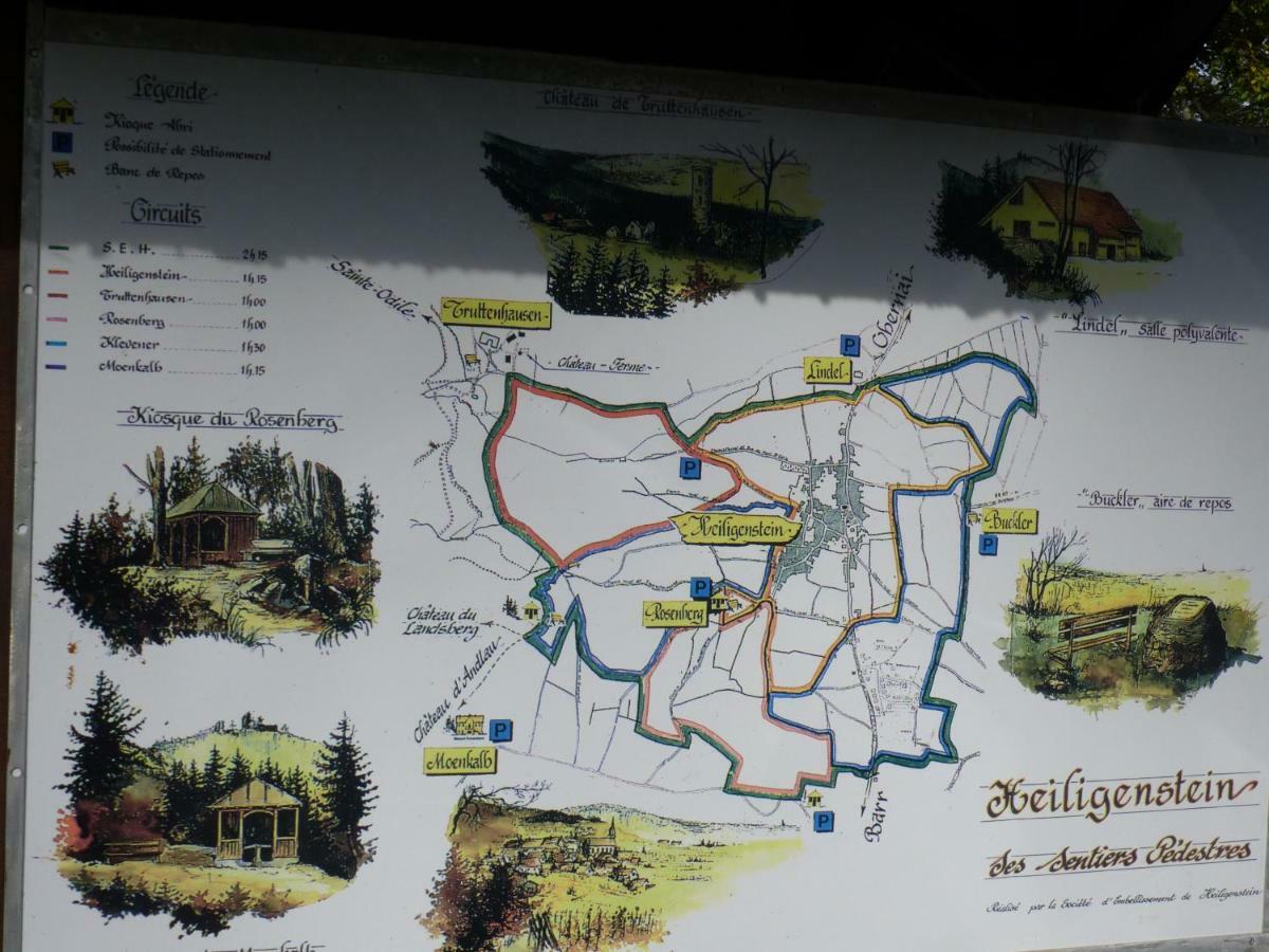 Le Voyage D'Ubuntu Villa Heiligenstein Eksteriør billede